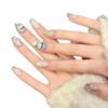 Christmas Snow Translucent Ice Super Sparkle Crushed Diamond Autumn & Winter Press-On Nails